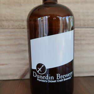 Dunedin Brewery Brown Glass 32 oz Growler Jug Bottle